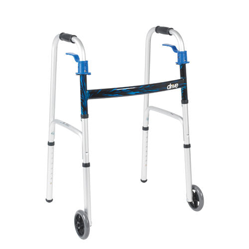 Walker Folding Trigger Release Junior with 5 Wheels