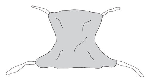 Patient Sling Full Body Mesh Medium 53 x 42