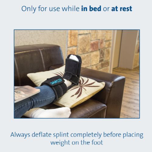 Night Splint Black Small Plantar-Fascitis Darco