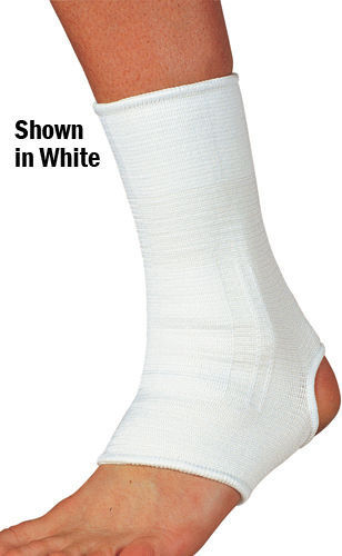 Elastic Ankle Support Beige Medium 8.5 -10