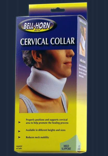 Cervical Collar w/ Stockinette 2.5 Ht. Medium 16 - 18