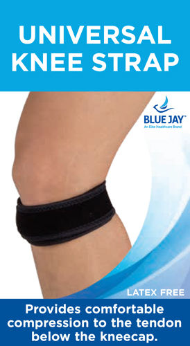 Blue Jay Universal Knee Strap Black