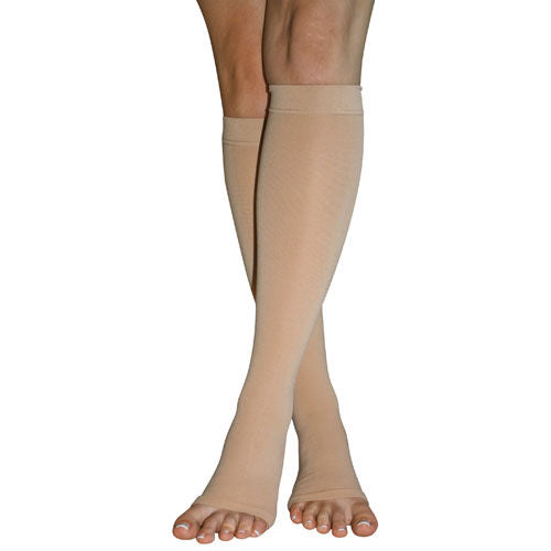 X-Frm Surg Weight Stkngs Small 30-40mmHg Below Knee Open Toe