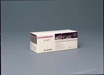 Self Cath Catheter 14fr 6 L/F Female St Tip Luer End Bx/30