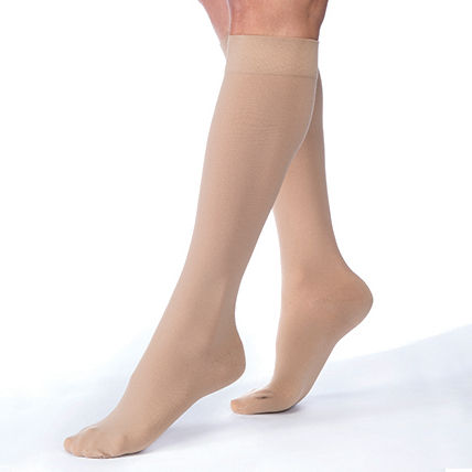 Jobst Relief 15-20 Knee-Hi Black Large C/T