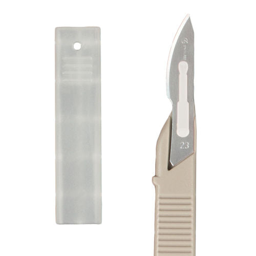 Scalpel #22 Disposable Generic Bx/10  w/Safety Guard