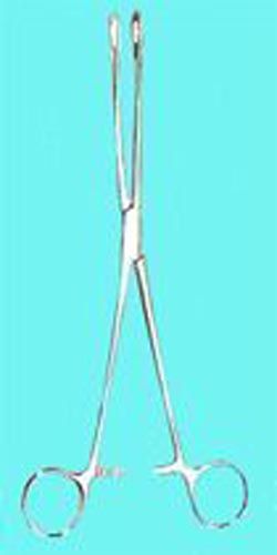 Sponge Forceps Straight Serrated 9 1/2