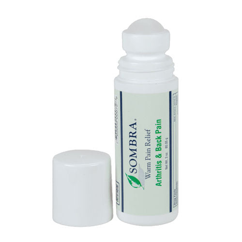 Sombra  Warm Pain Relief Arthritis&Back Pain 3oz RollOn